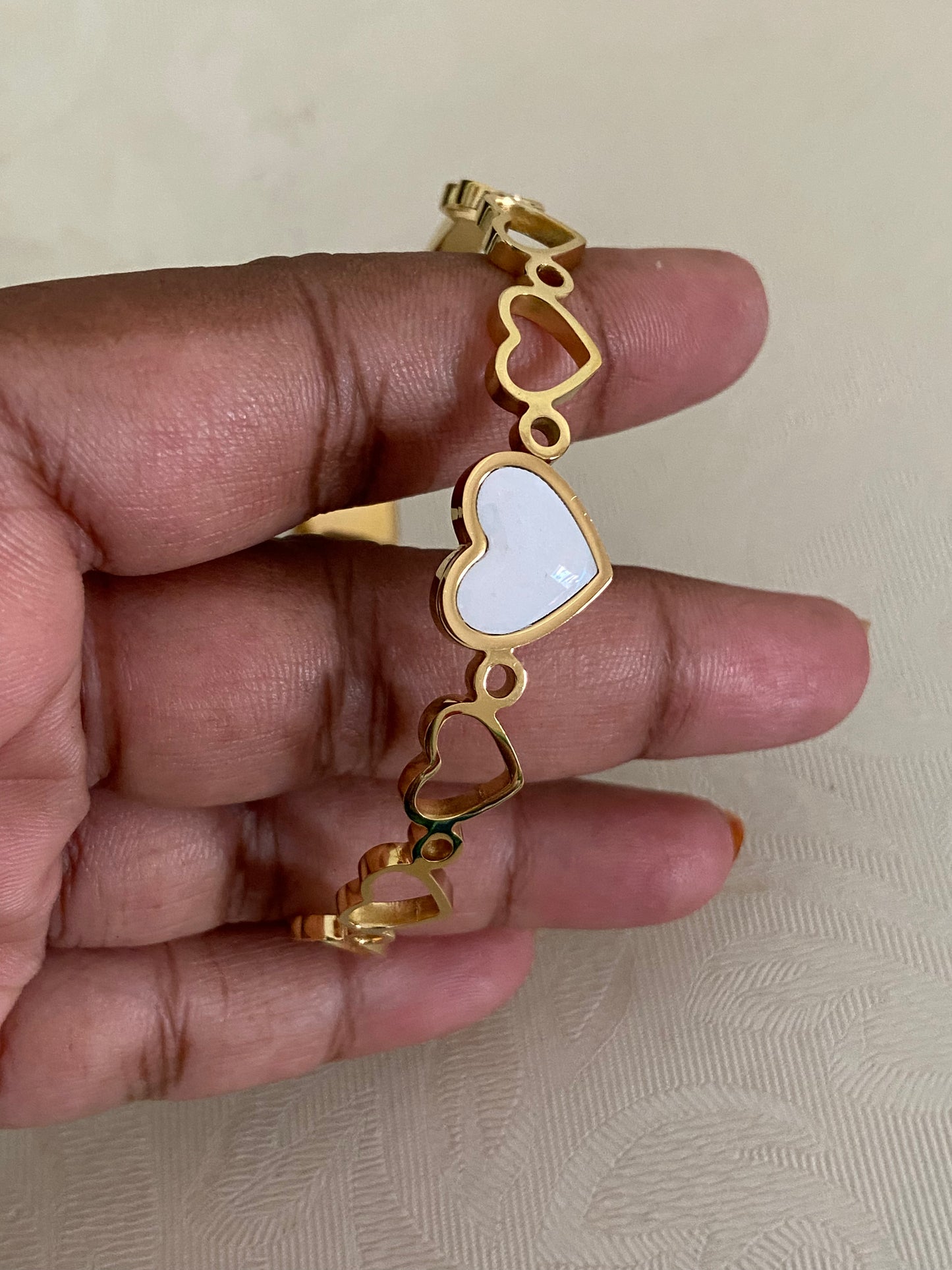 Antique Heart shape Bracelet | Latest Indian Jewelry