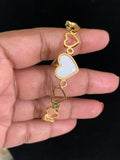 Antique Heart shape Bracelet | Latest Indian Jewelry
