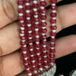AD Pendant Beads Long Necklace With Earrings | Indian Jewelry