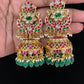 Big Size Jadau Kundan Jumki Earrings | Bollywood-style Earrings | Gift Idea