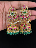 Big Size Jadau Kundan Jumki Earrings | Bollywood-style Earrings | Gift Idea