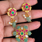 Antique Jadau Kundan Pendant Set | Traditional Jewelry In USA
