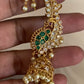 AD Peacock Earcuff With Jumki | Indian Jewelry
