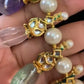 Multicolour Beads Pearl Necklace | Statement Necklace