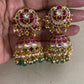Premium Jadau Kundan Jumki Earrings | Indian Earrings | Gift Idea