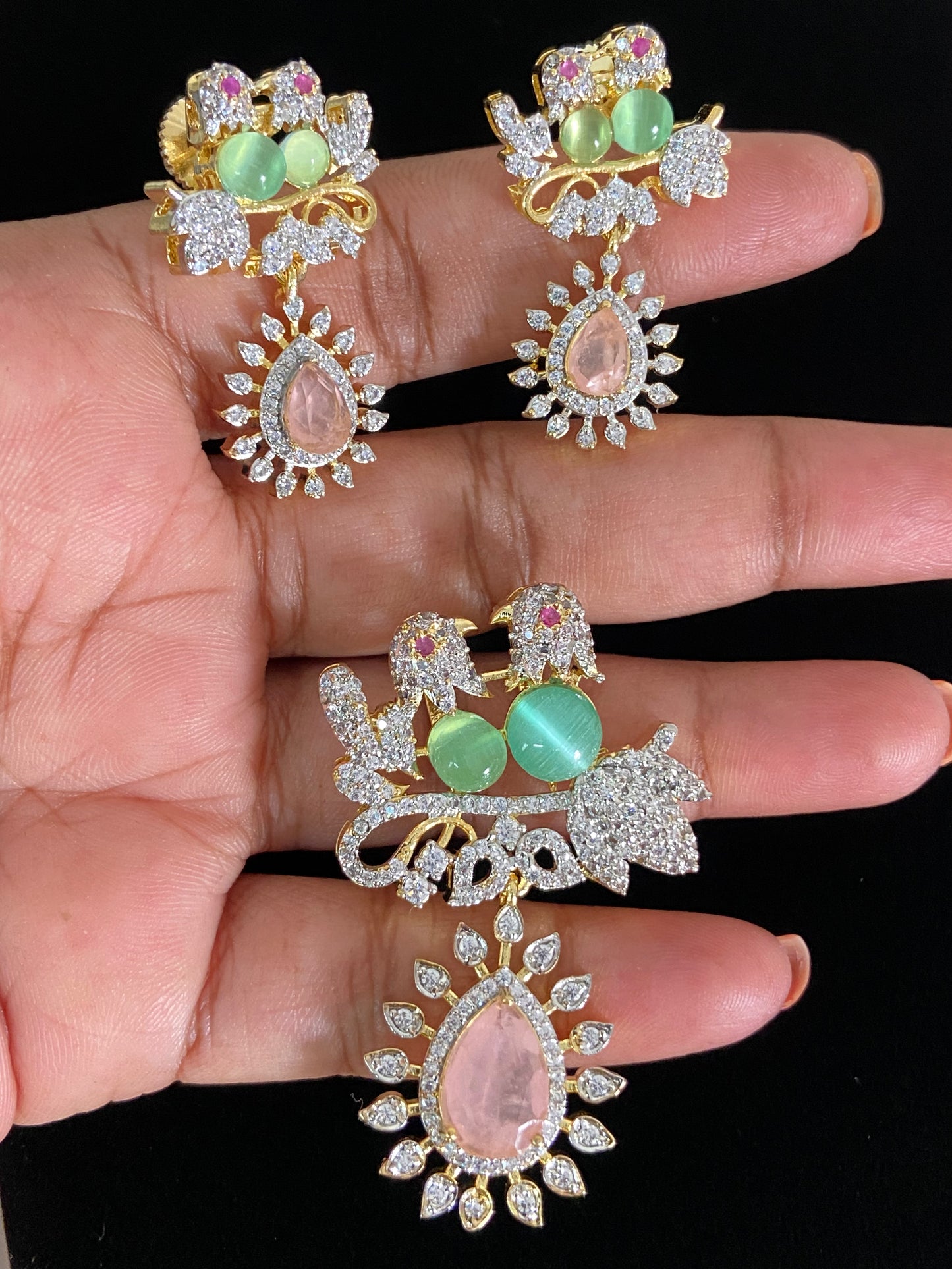 AD Bird Pendant Set | Latest Jewelry In USA