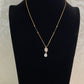 Simple AD Black Beads Necklace | Traditional Mangalasutra