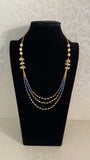 Pearl Purple Beads Necklace | Indian Beads Necklace In USA
