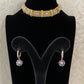 AD Choker With Earrings | Jali Choker Necklace