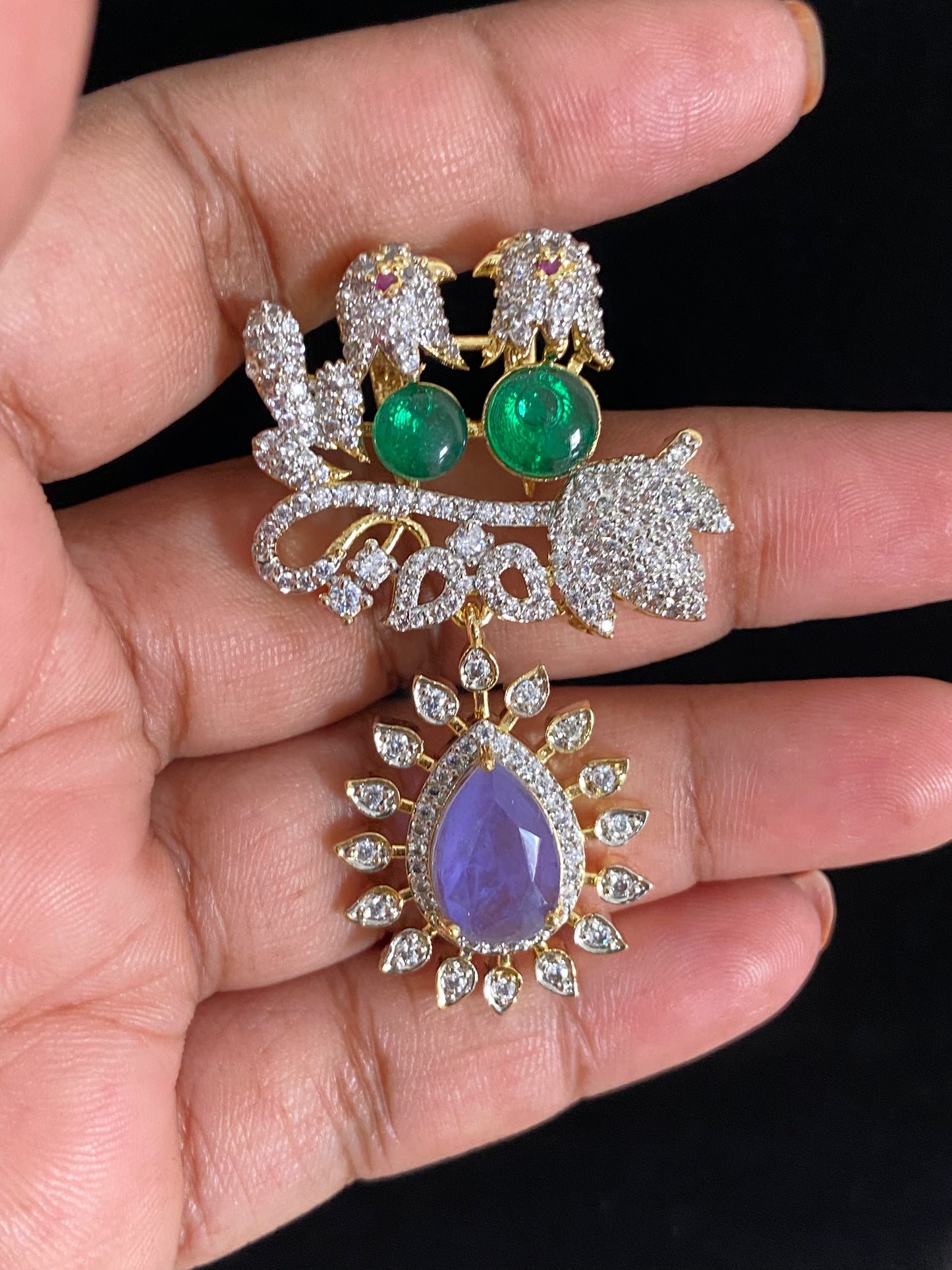 AD Bird Pendant Set | Latest Jewelry In USA