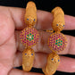 Antique Ruby Bangles |  | Indian Traditional Bangles