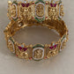 Antique Traditional Temple Bangles | Openable Indian Bangles