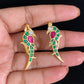 Peacock Jadau Kundan Bugadi | Inian Traditional Jewelry