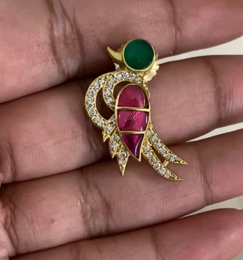 Polki kundan Bird Necklace | Exclusive Necklace
