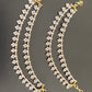 AD Champaswaralu | Indian Ear Chains | Hair accessories