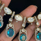 Victorian Polki Kundan Necklace With Earrings | Indian Necklace In USA