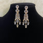 Classic CZ 2-Tone Earrings | Indian Earrings in USA