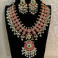 Kundan  Necklace With Earrings | Indian Bridal Jewelry