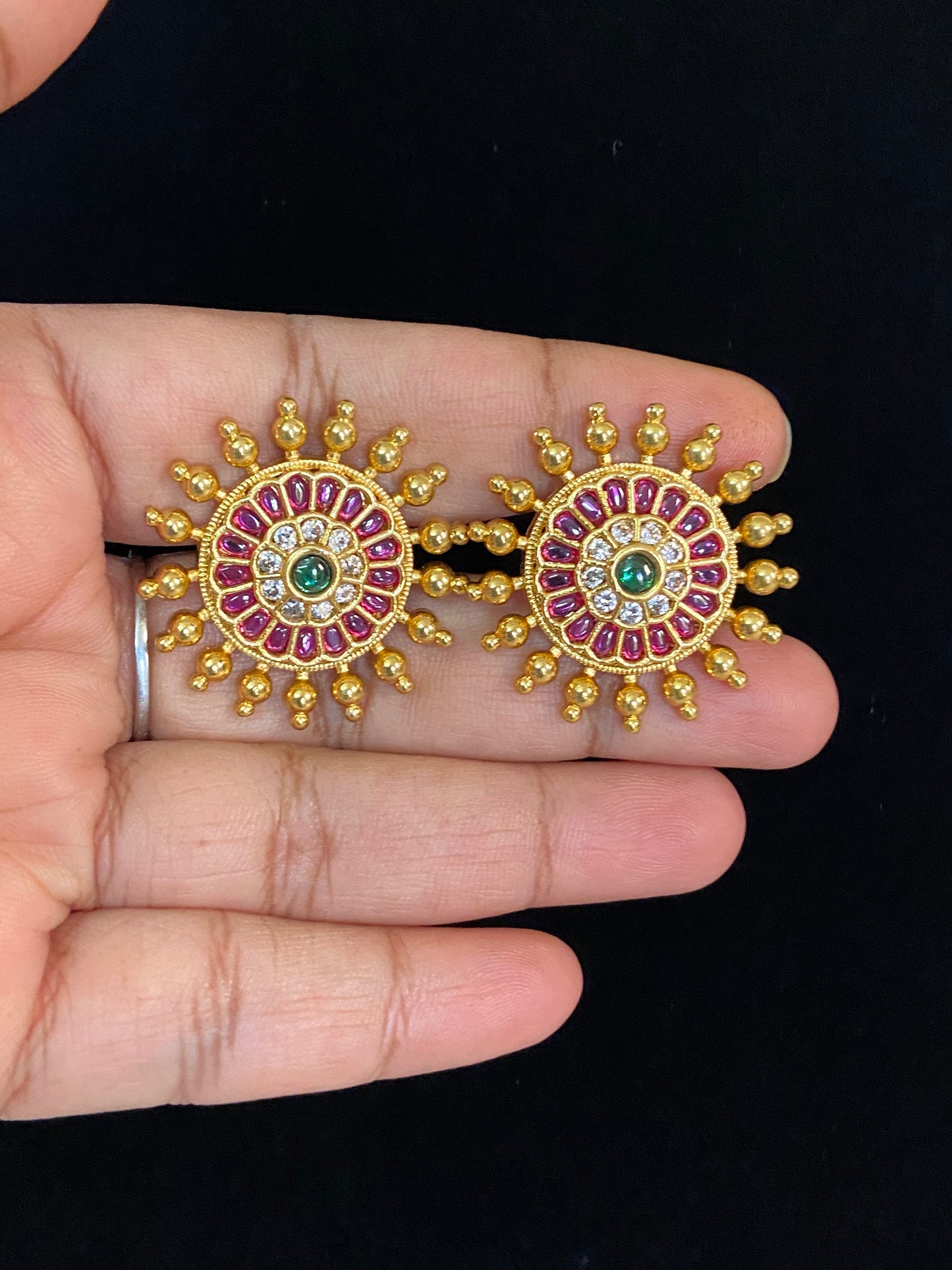 Antique kemp Studs | Indian AD Tops