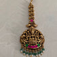 Temple Lakshmi Maang Tikka | Traditional Indian Jewelry