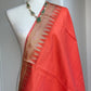 Banarasi Silk Dupatta | Temple Border Dupatta | Party Wear Dupatta