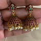 Antique Kemp Jumki Earrings | Indian Traditional Jewelry