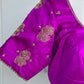 Pure Silk Embroidery Blouse