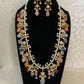 Adorable Multi colour Jaipuri Beads Necklace