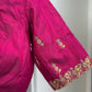 Raw Silk Hand Embroidery Blouse |  Saree Blouses Online