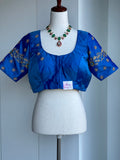 Pure Silk  Embroidery  Blouse