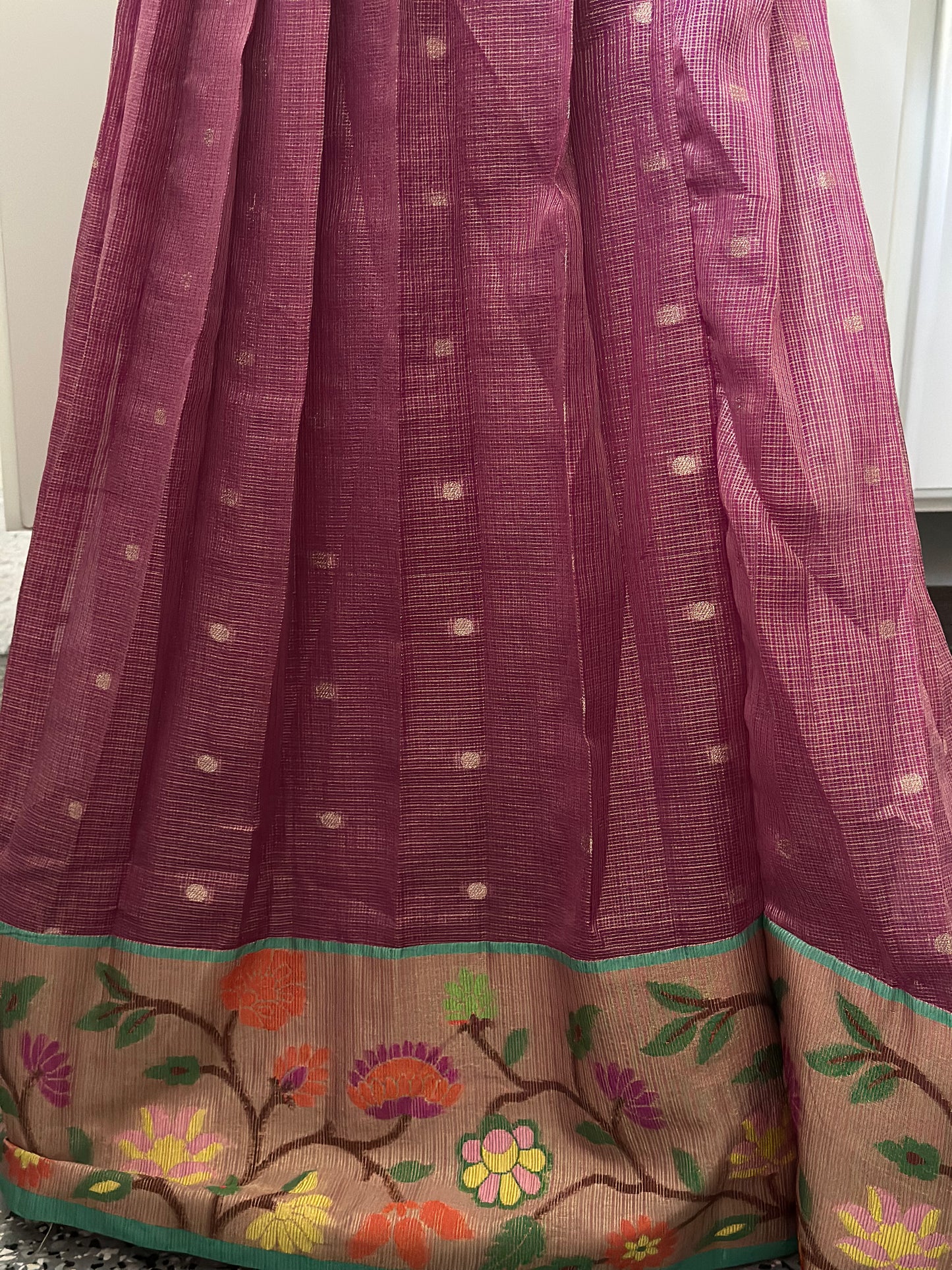 Silk Kota lehanga | Partwear lehanga |Traditional Langa Blouse