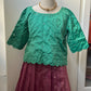 Silk Kota lehanga | Partwear lehanga |Traditional Langa Blouse