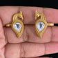 Antique Kundan Peacock Bugadi Studs | Latest Indian Jewelry