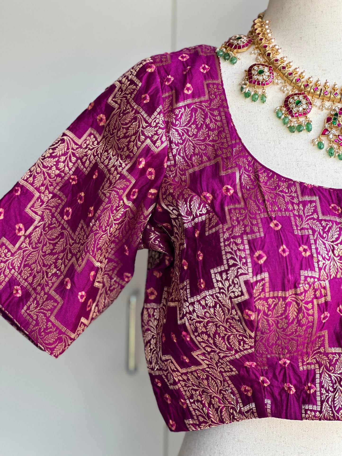 Bandini Brocade Blouse | Saree blouses in USA