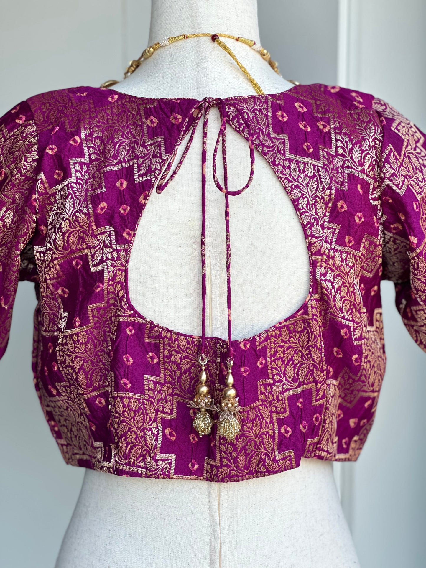 Bandini Brocade Blouse | Saree blouses in USA