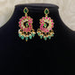 Jadau Kundan Peacock Earrings | Indian Jewelry