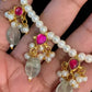 Jadau Kundan Pearl Necklace | Trendy Simple Jadau& Pearl  Mala Necklace