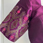 Raw Silk Embroidery Blouse | Saree blouses in USA | Custom saree blouse