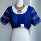 Embroidery Blouse| Blue embroidery blouse | Saree blouses in USA