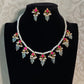 Jadau Kundan Pearl Necklace | Trendy Simple Jadau& Pearl  Mala Necklace
