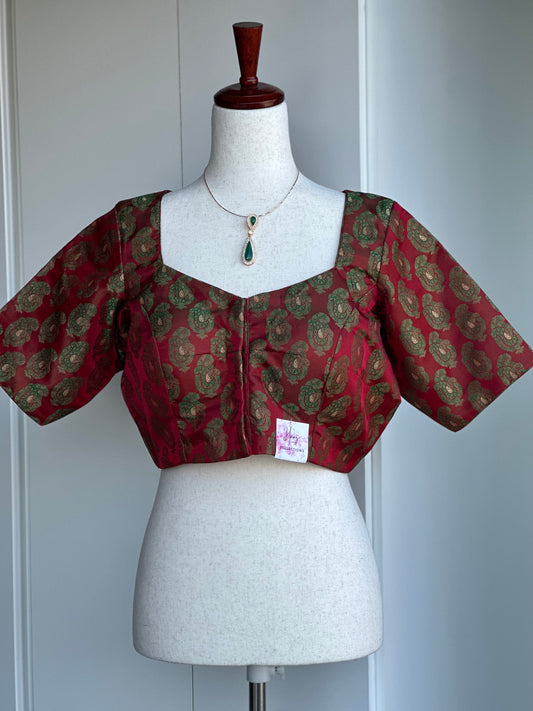 Brocade Blouse | Saree blouses in USA | Boutique blouses