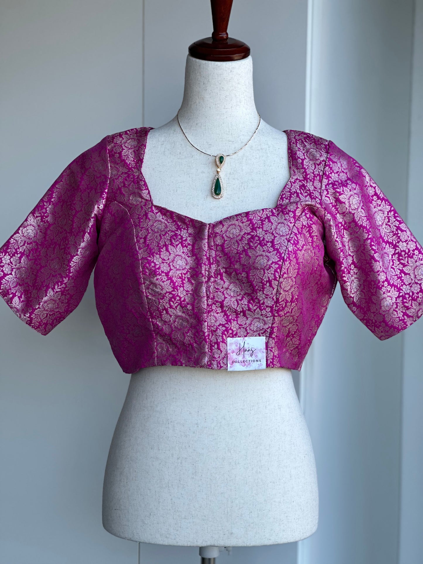 Brocade Blouse