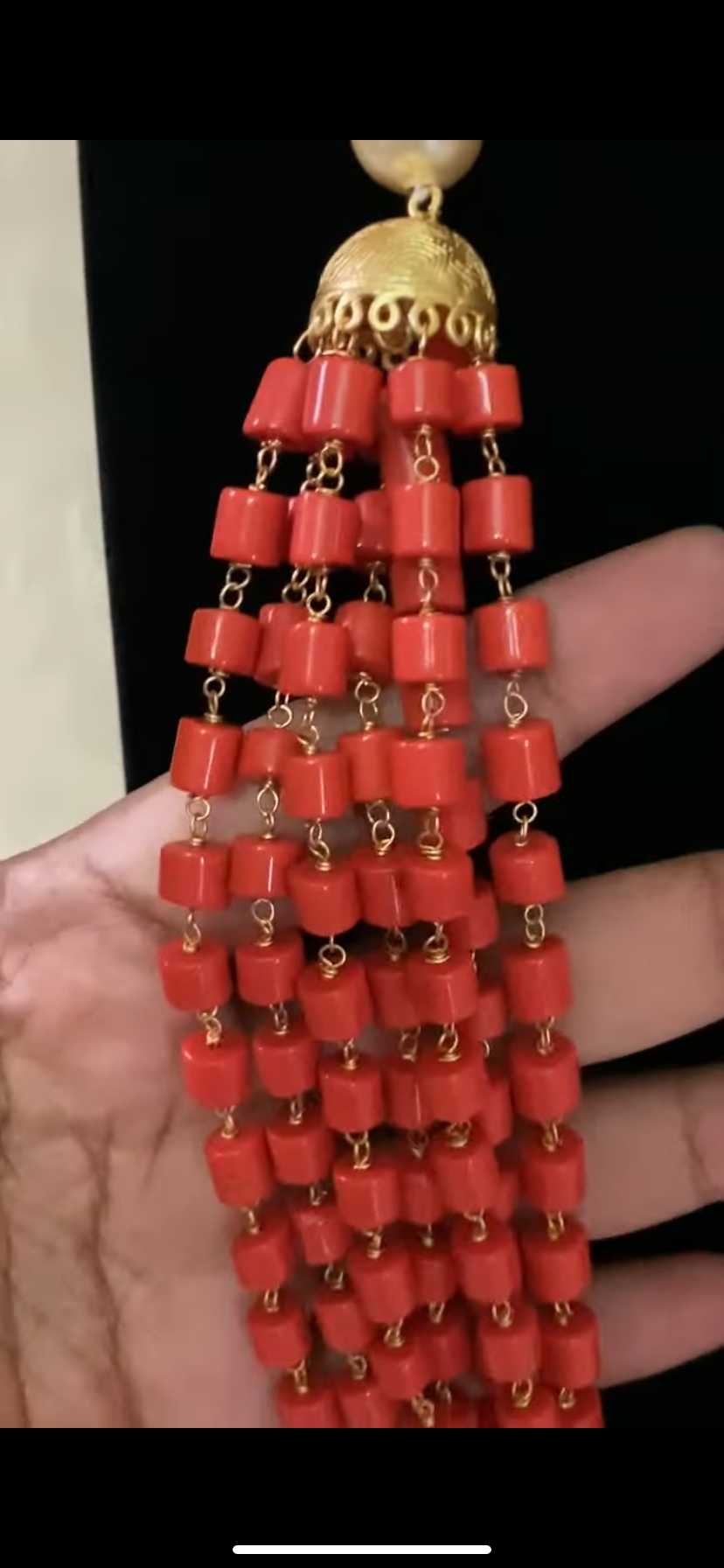 Beautiful Corals necklace | beads necklace