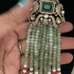 Victorian Pendant  Beads necklace With Earrings | Indian Jewelry in USA