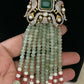 Victorian Pendant  Beads necklace With Earrings | Indian Jewelry in USA
