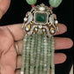 Victorian Pendant  Beads necklace With Earrings | Indian Jewelry in USA