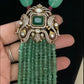 Victorian Pendant  Beads necklace With Earrings | Indian Jewelry in USA