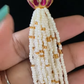Kundan Beads Pearl Necklace | Moti Mala Necklace