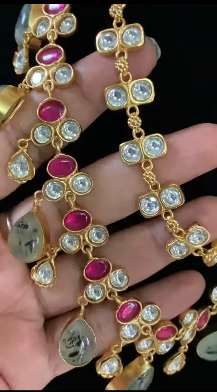 Fusion Kundan Necklace| Latest Indian jewelry