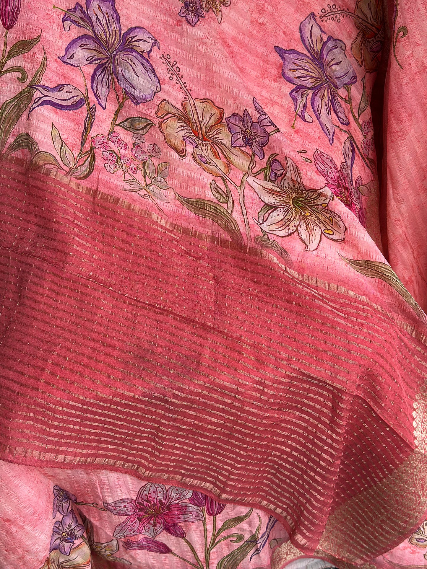 Crush Georgette Saree | Indian Saree